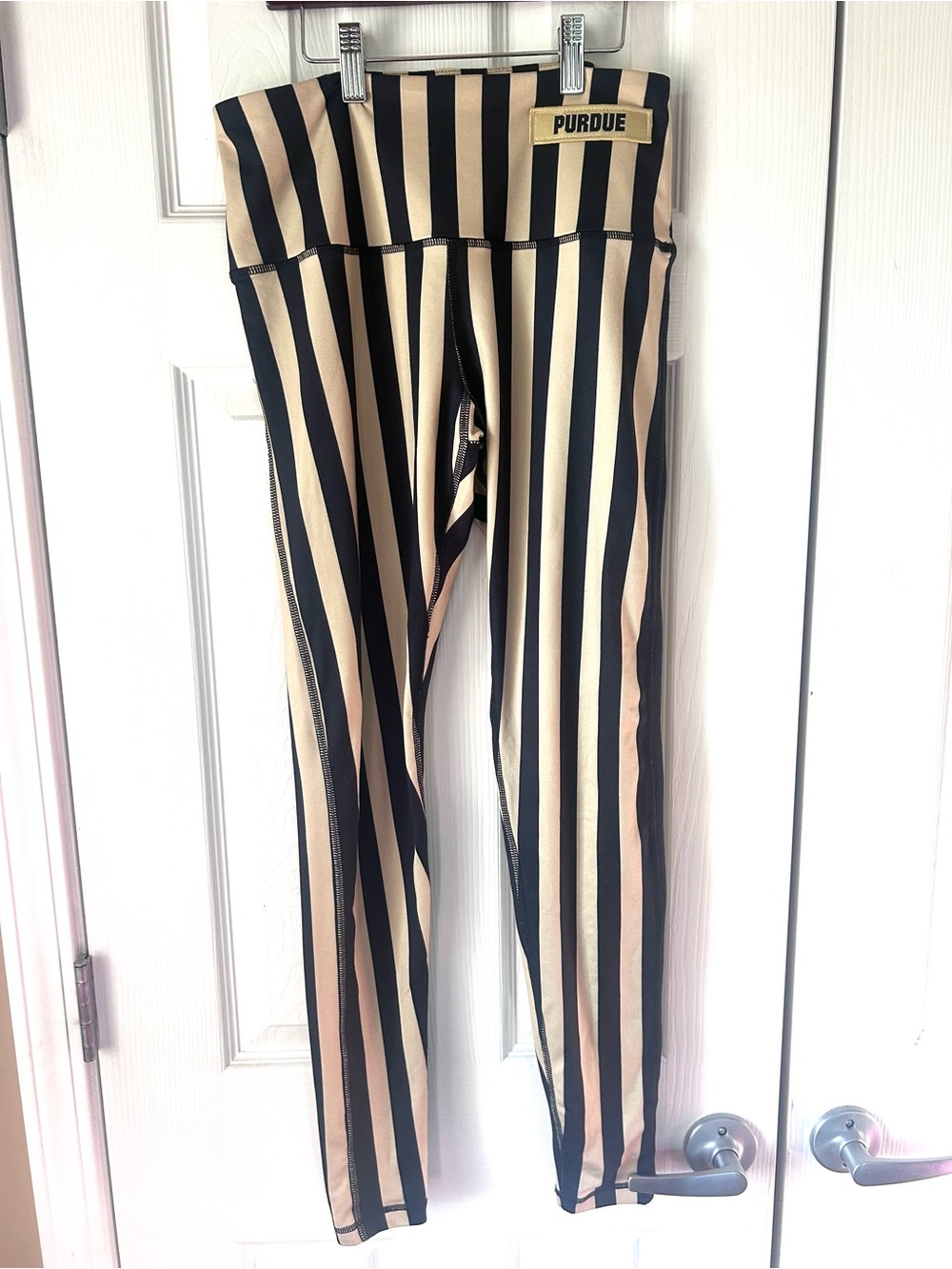 ZooZatz Purdue Boilermakers Striped Leggings – Size Medium